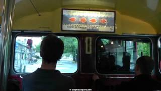 2014 London Routemaster Bus Ride [upl. by Notpmah104]