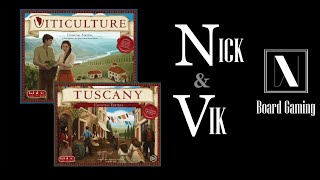 Viticulture Essential Edition with Tuscany Expansion Overview amp Review [upl. by Warner232]