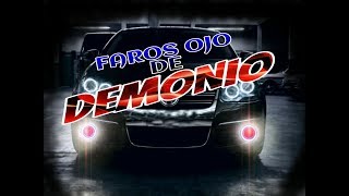 COMO INSTALAR FAROS DE NIEBLA OJO DE DEMONIO [upl. by Rebme242]