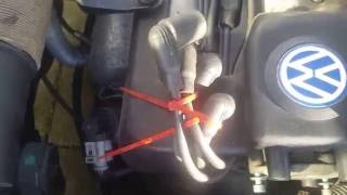 Bobine vervangenCoil Replacement Volkswagen Golf 4 14 of 16 [upl. by Vitia]