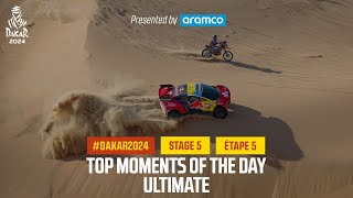 Ultimate Top moments  Stage 5  Dakar2025 [upl. by Grantland]