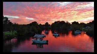 Stunning sunset during Eagles concert and carnival 09 05 24 [upl. by Mccarthy]