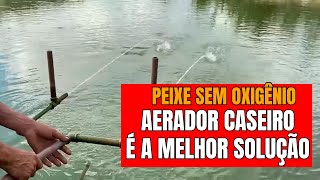 Peixe sem oxigênio aerador caseiro é a melhor solução [upl. by Fletch]