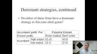 Game Theory  Dominant and Dominated Strategies [upl. by Putscher]