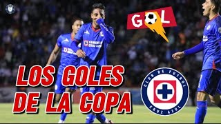 🚂¡INCREÍBLE LOS JÓVENES SACAN LA CASTA LOS GOLES DE LA COPA X LA PAZ⚽ cruzazul futbol ligamx [upl. by Nerot]