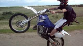 YZ 125 wheelie [upl. by Wrench]