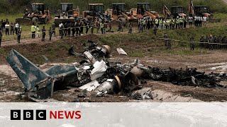 Nepal plane crash leaves at least 18 dead  BBC News [upl. by Pantin]