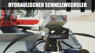 Takeuchi – hydraulischer Schnellwechsler [upl. by Leibman]