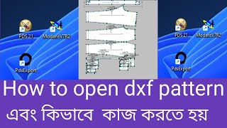 DXF File Opening Essentials Techniques Every Designer Should Know \\pattern making [upl. by Felicio]