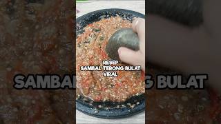 Resep sambal terong bulat viral resepsambal resepviral [upl. by Karr]