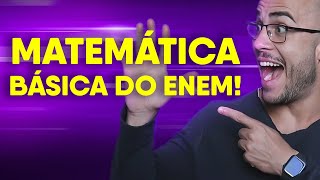 Como gabaritar a matemática básica do ENEM  Como resolver qualquer questão [upl. by Pip]