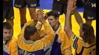 Sweden vs Germany EM2002 Handball Part 1414 [upl. by Dorey682]