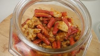 Gobhi Gajar Shalgam ka Meetha Achaar  Sanjeev Kapoor Khazana [upl. by Elaen]