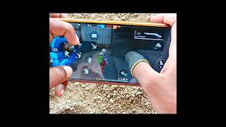 redmi note 9 three finger gameplay😱 handcam gaming freefire shorts [upl. by Alameda]