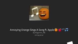 Annoying orange Fryday ROBLOX [upl. by Gemperle]