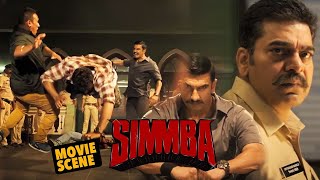 Ranveer Singh Action Scene  Simmba Movie Scenes [upl. by Nallad755]