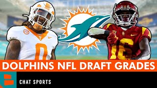 Dolphins Draft Grades All 7 Rounds From 2024 NFL Draft Ft Chop Robinson amp Jaylen Wright [upl. by Esta]