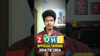 zoho off campus drive 2024 zoho shorts [upl. by Sailesh546]