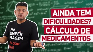 CÁLCULO DE MEDICAMENTO DE FORMA SIMPLES [upl. by Tsenre]