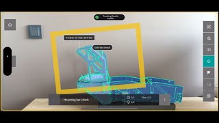 Guided quality checks utilizing 3D model superimposition on the real product [upl. by Neelrac605]