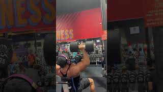 Seated shoulder presses 125 lb dumbbells [upl. by Neila]