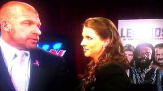 Stephanie McMahon amp Triple H kiss 2013 RAW [upl. by Reffotsirhc493]