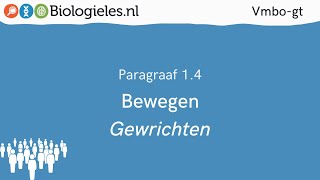 Vmbogt 3  De mens  4 Bewegen  Gewrichten  Biologielesnl [upl. by Gnilyam]