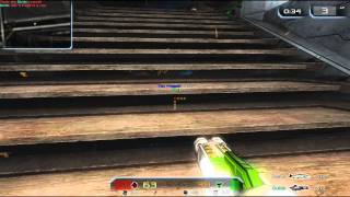 Xonotic 05 Sample Gameplay  Linux Native Game [upl. by Seuqcaj]