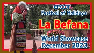 La Befana Italys Enchanting Holiday Tradition  Epcot Festival of the Holidays  2023 [upl. by Rubetta]