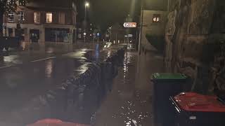 FLOOD Hucknall Nottingham  Storm Babet East Midlands Severe Flood Warnings [upl. by Riehl288]