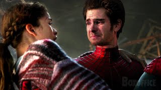 Andrew Garfields Peter saves MJ  SpiderMan No Way Home  CLIP 🔥 4K [upl. by Katonah524]