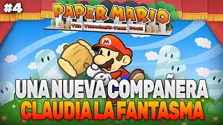 UNA NUEVA COMPAÑERA CLAUDIA LA FANTASMA  PAPER MARIO THE THOUSAND YEAR DOOR REMAKE [upl. by Aneras]