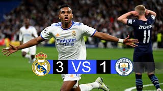 Real Madrid vs Manchester City  31  extended highlights and Goals  UCL final 2022 [upl. by Schaffel652]