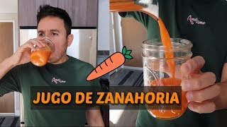 Jugo de Zanahoria es Fantástico conozcan los beneficios [upl. by Aneleiram]