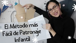 21 PATRÓN BÁSICO INFANTIL👧👦 TE REGALO MI MÉTODO Y PLANILLA DE REGISTRO DE MEDIDAS🎁 [upl. by Shani]