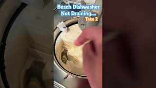 Bosch Dishwasher Not Draining… Take 2 [upl. by Attemaj]