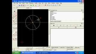 QCAD 1 Beginners CAD QCad tutorial [upl. by Brett714]