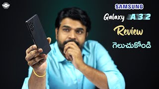 Samsung Galaxy A32 Review  In Telugu [upl. by Olivia]