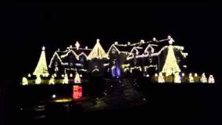 Elburn Il Christmas Light Show [upl. by Sitsuj]