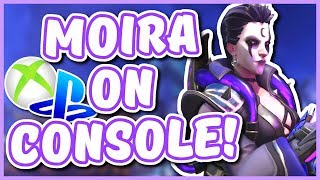 Overwatch  MOIRA IS FINALLY OUT First Look on Console [upl. by Monk683]