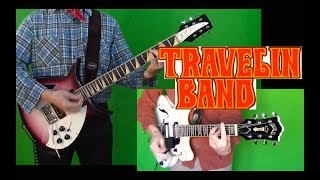 Travelin Band  Lead Guitar Solo and Rhythm Cover  Isolated [upl. by Mickelson]