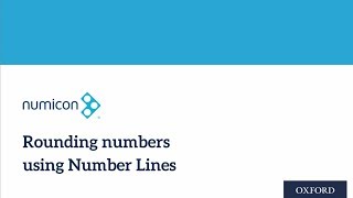 How to Round numbers using Number Lines [upl. by Ylera736]