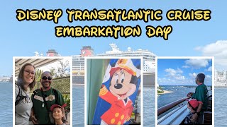 Embarkation Day  13 Night Eastbound Transatlantic Cruise  Disney Dream [upl. by Elboa776]