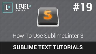 Sublime Text Tutorials 19  How To Use SublimeLinter 3 [upl. by Bobbie]