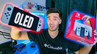 Unboxing the Nintendo Switch OLED in 2024 [upl. by Llerred66]