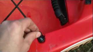 How to remove replace and waterproof Kayak rigging rivets [upl. by Marden]