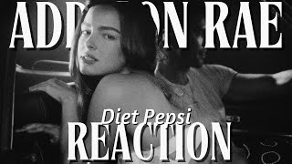 addison rae music video Diet Pepsi Reaction [upl. by Meadows164]