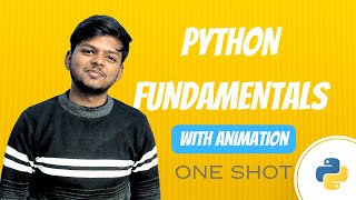 Python Fundamentals  Class 11 CBSE  in One shot with Animation  Rajnath Prasad [upl. by Ymaj901]