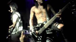 Black Veil Brides Live Milano Tunnel club 20102011 [upl. by Anerol]