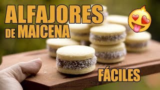 🇦🇷CÓMO HACER ALFAJORES DE MAICENA  PASO A PASO [upl. by Kowtko]